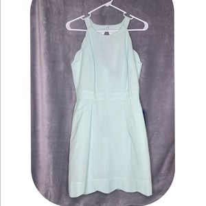 Lauren James Landry Seersucker Dress in Mint Stripe         Size: Small